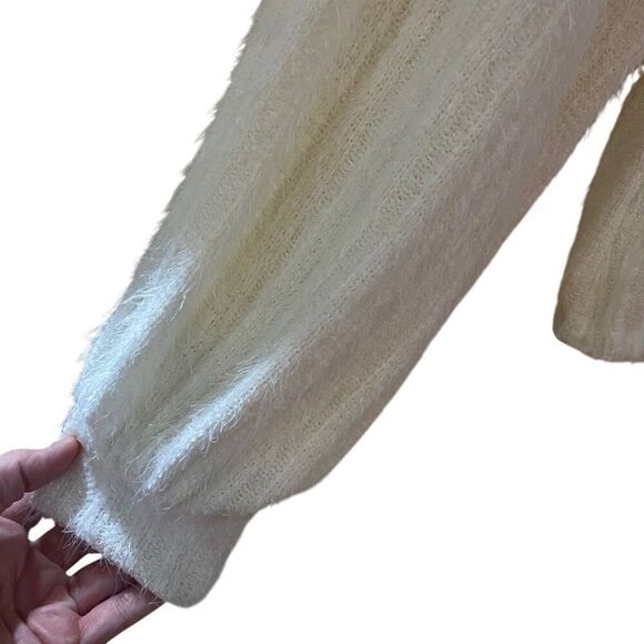 Altar'd State fuzzy long sleeve sweater large - Picture 3 of 4